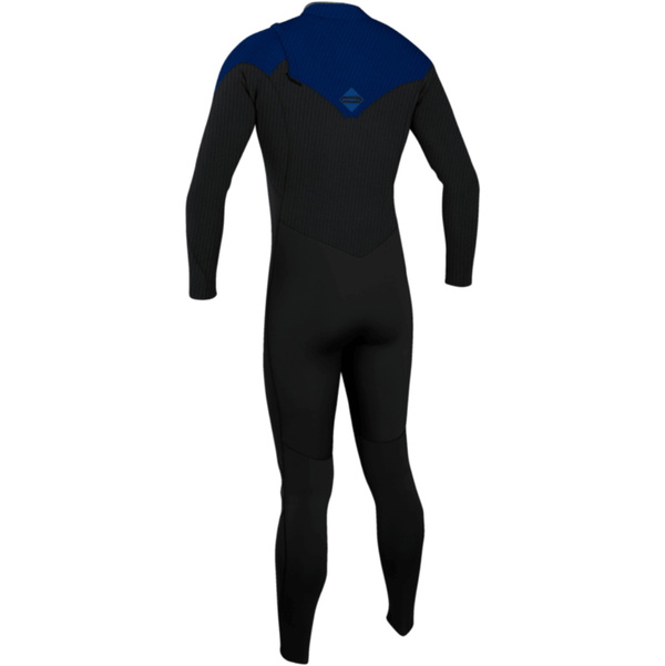 2026 O'Neill Mens Hyperfreak Comp 3/2mm Zipless Wetsuit 4970 - Black / Twilight Blue